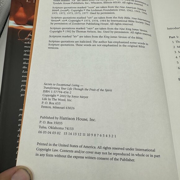 Secrets to Exceptional Living Transforming Your Life Through the Fruit of Spirit - Picture 7 of 7